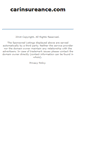 Mobile Screenshot of carinsureance.com